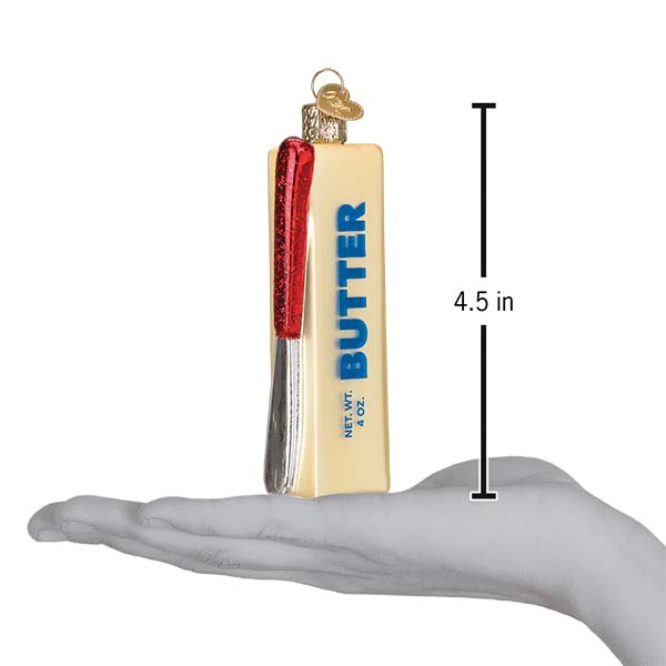 Old World Christmas Stick Of Butter Ornament