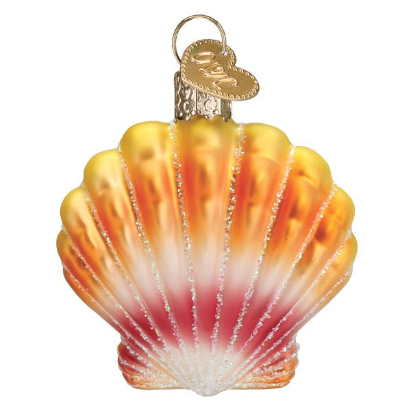 Old World Christmas Sunrise Shell Ornament