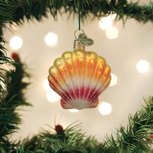 Old World Christmas Sunrise Shell Ornament