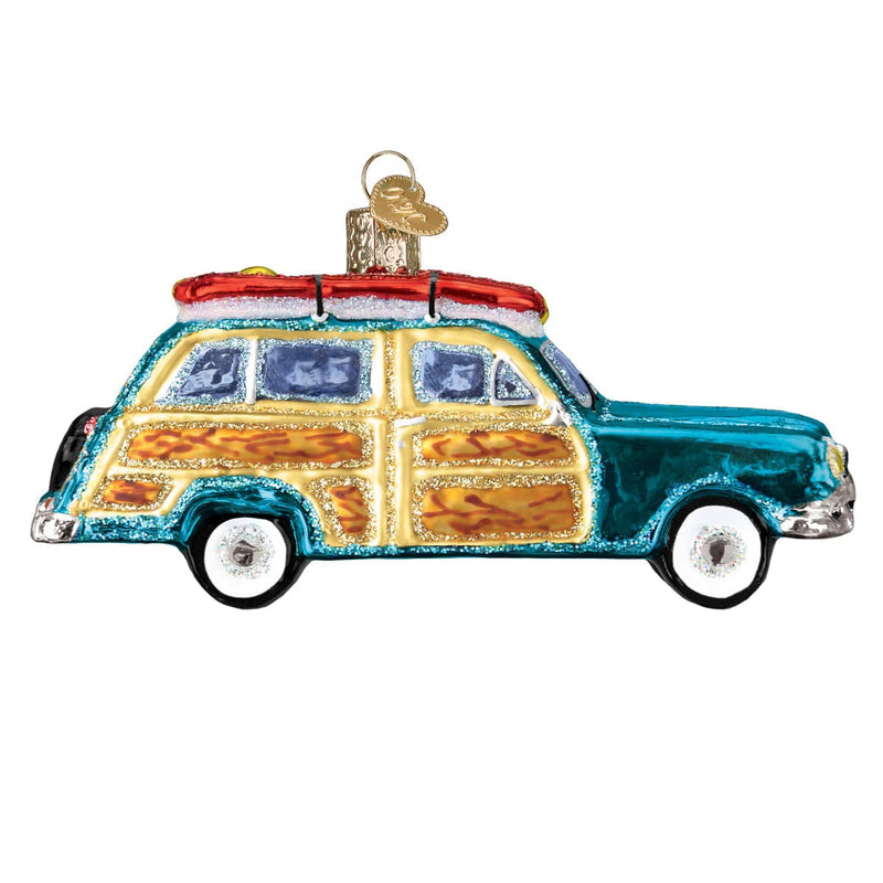Old World Christmas Surf's Up Wagon Ornament
