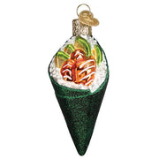 Old World Christmas Sushi Hand Roll Ornament