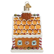Old World Christmas Sweet Gingerbread Cottage Ornament