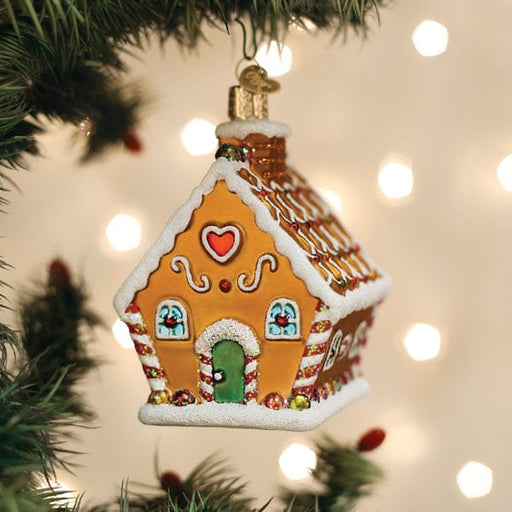 Old World Christmas Sweet Gingerbread Cottage Ornament