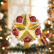 Old World Christmas Swirly Star Tree Top