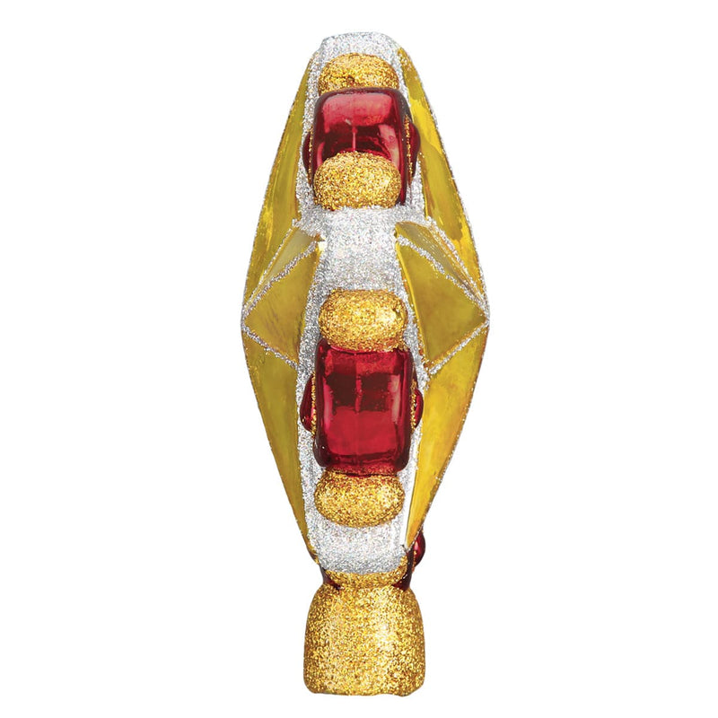 Old World Christmas Swirly Star Tree Top