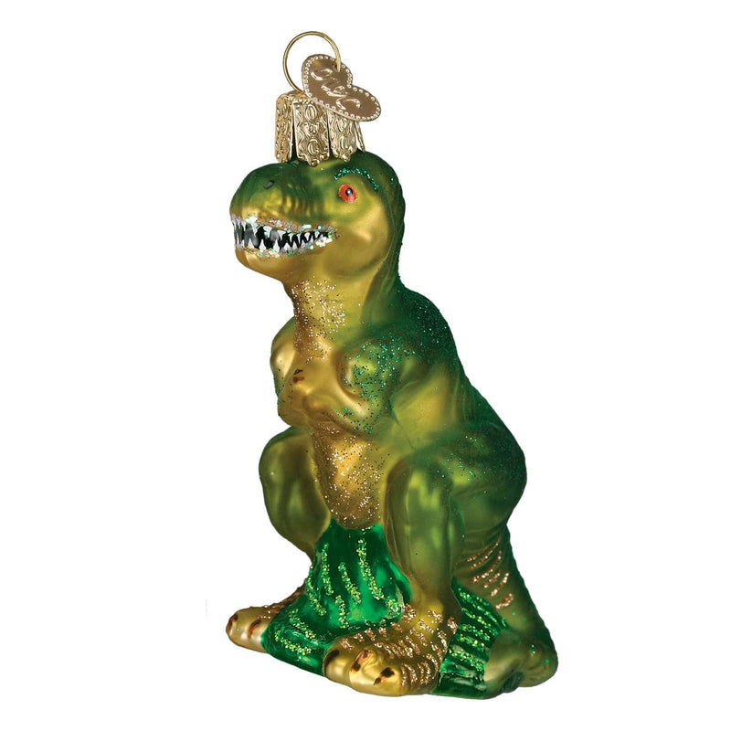 Old World Christmas T-rex Ornament
