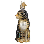 Old World Christmas Tabby Cat ornament