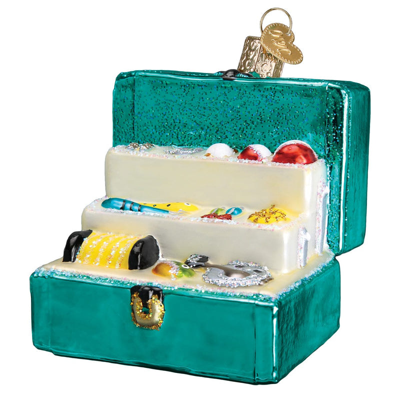 Old World Christmas Tackle Box Ornament