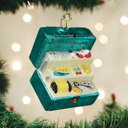 Old World Christmas Tackle Box Ornament