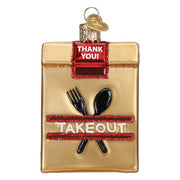 Old World Christmas Takeout Bag Ornament