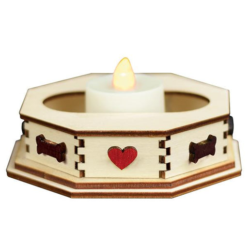 Old World Christmas Tealight Display-Bone(Sm)