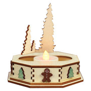 Old World Christmas Tealight Display-Trees(Sm)