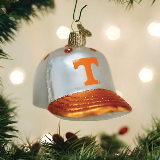 Old World Christmas Tennessee Baseball Cap Ornament