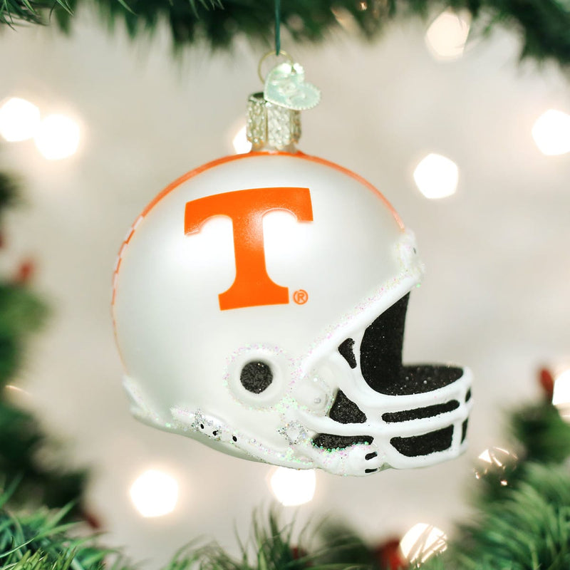 Old World Christmas Tennessee Helmet Ornament