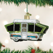 Old World Christmas Tent Camper Ornament