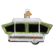 Old World Christmas Tent Camper Ornament