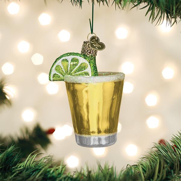 Old World Christmas Tequila Shot Ornament