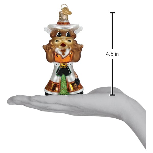 Old World Christmas Texas Bevo Longhorn Ornament