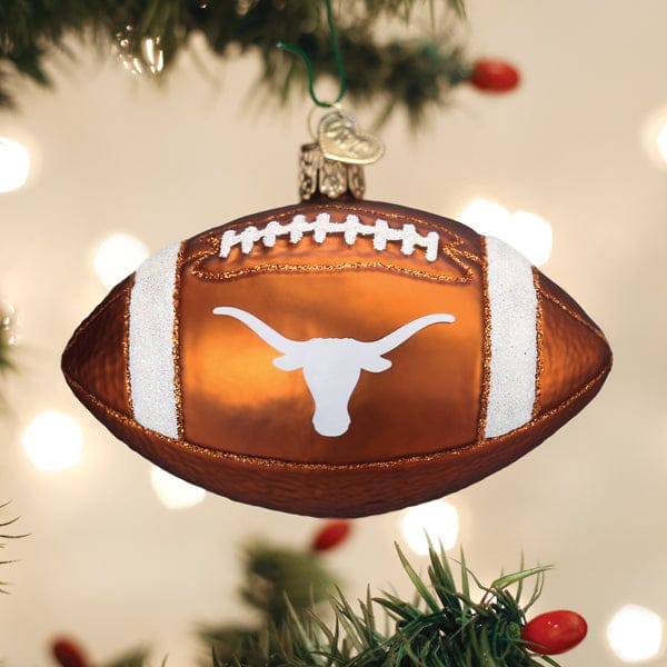 Old World Christmas Texas Football Ornament