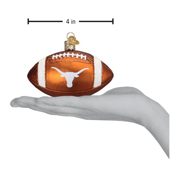 Old World Christmas Texas Football Ornament