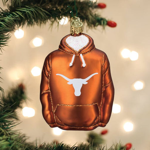 Old World Christmas Texas Hoodie Ornament
