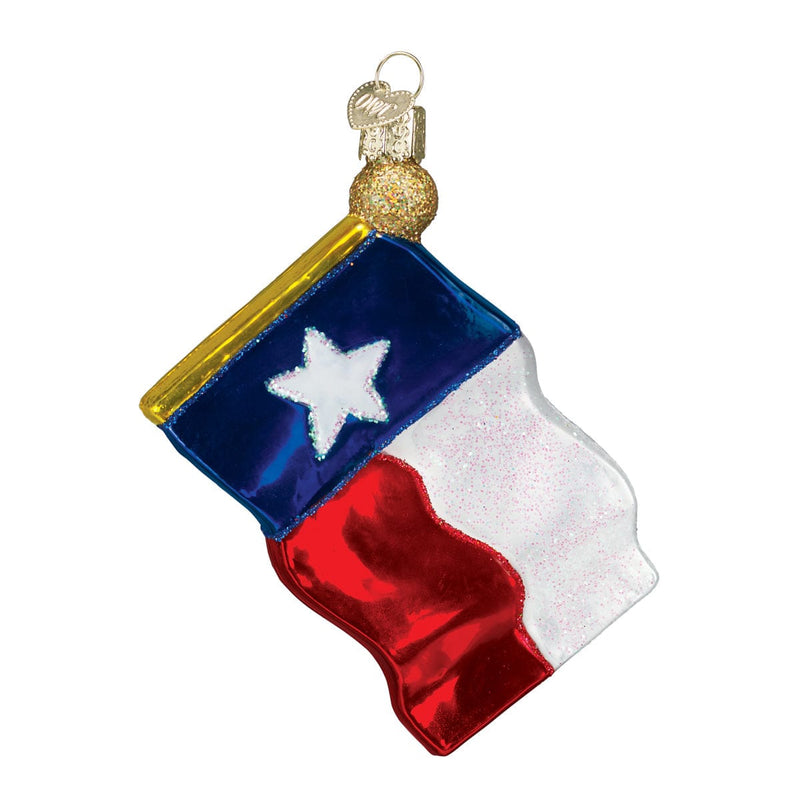 Old World Christmas Texas State Flag Ornament