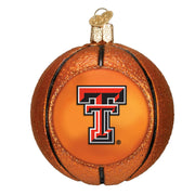 Old World Christmas Texas Tech Basketball Ornament
