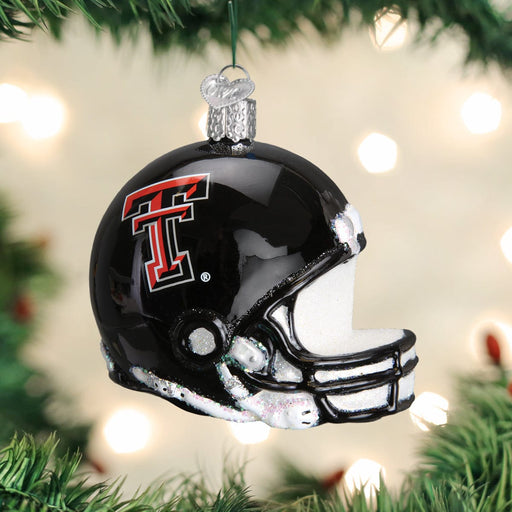 Old World Christmas Texas Tech Helmet Ornament
