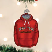 Old World Christmas Texas Tech Hoodie Ornament