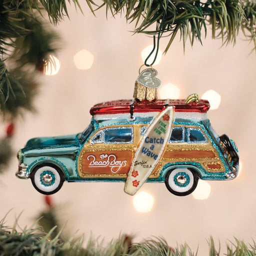 Old World Christmas The Beach Boys Surfin' Woody Ornament