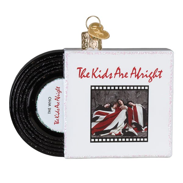 Old World Christmas The Kids Are Alright Album Ornament