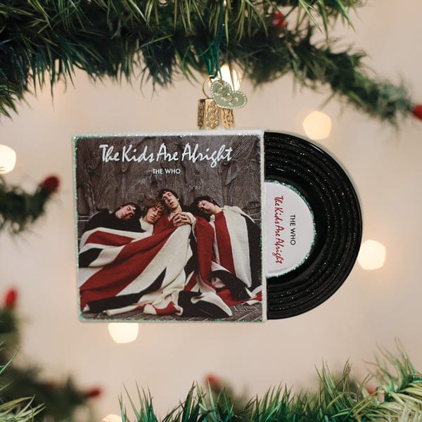 Old World Christmas The Kids Are Alright Album Ornament