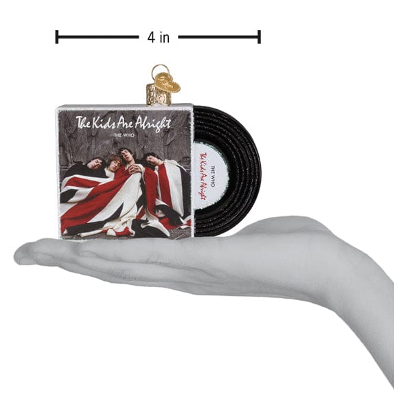 Old World Christmas The Kids Are Alright Album Ornament