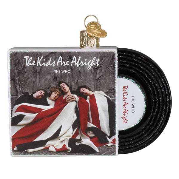 Old World Christmas The Kids Are Alright Album Ornament