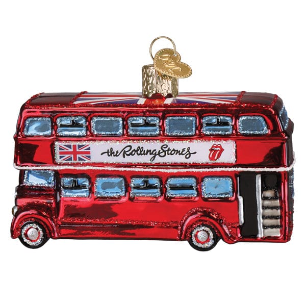 Old World Christmas The Rolling Stones British Bus Ornament