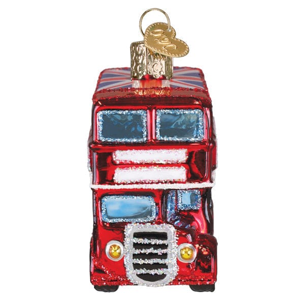 Old World Christmas The Rolling Stones British Bus Ornament
