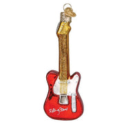 Old World Christmas The Rolling Stones Guitar Ornament