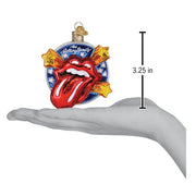 Old World Christmas The Rolling Stones Tongue Ornament