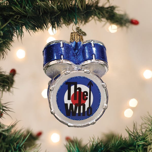Old World Christmas The Who Drum Set Ornament