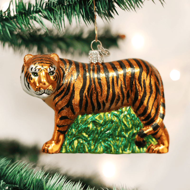 Old World Christmas Tiger Ornament