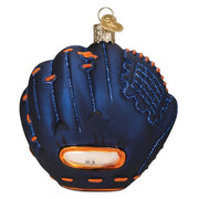 Old World Christmas Tigers Baseball Mitt Ornament