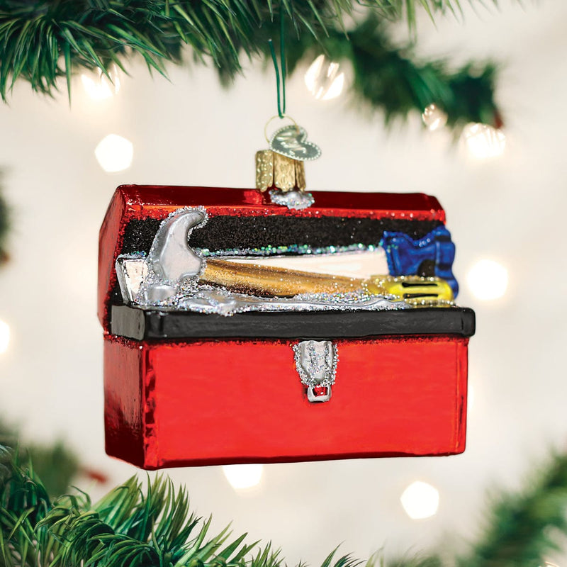 Old World Christmas Toolbox Ornament