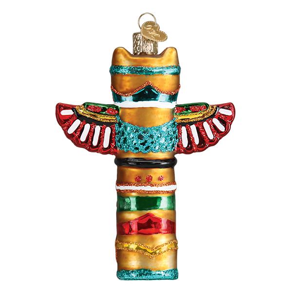 Old World Christmas Totem Pole Ornament