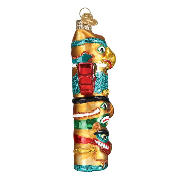 Old World Christmas Totem Pole Ornament