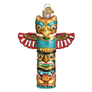 Old World Christmas Totem Pole Ornament