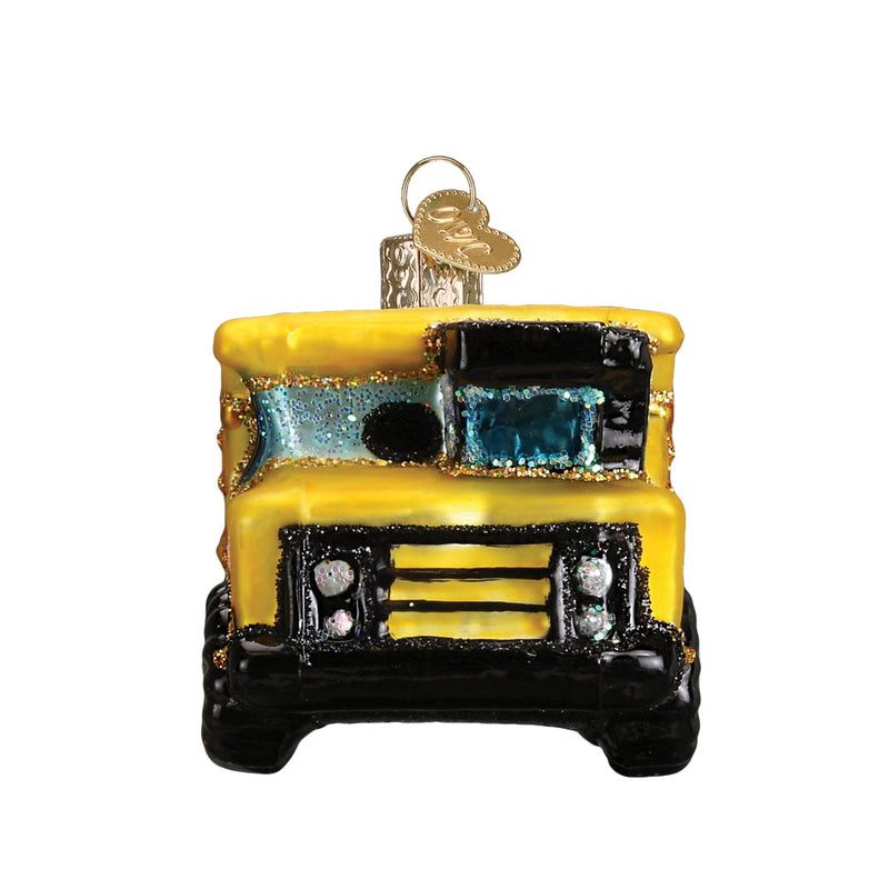 Old World Christmas Toy Dump Truck Ornament
