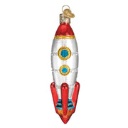 Old World Christmas Toy Rocket Ship Ornament