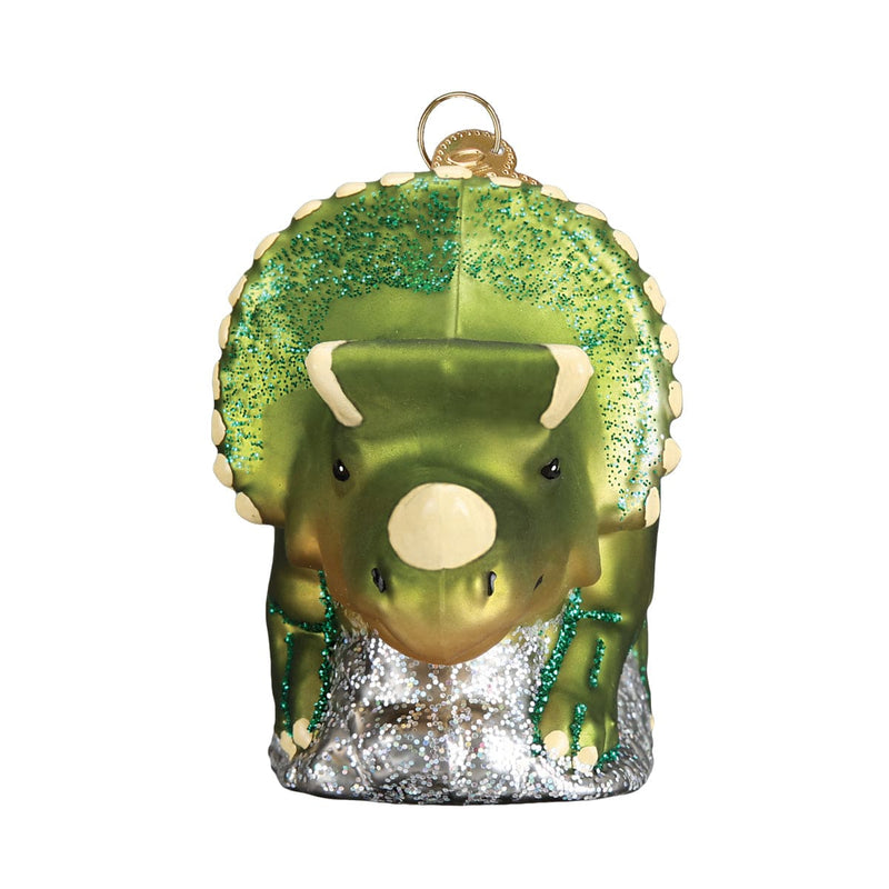 Old World Christmas Triceratops Ornament