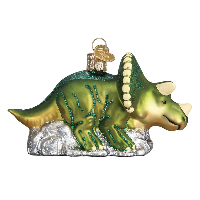 Old World Christmas Triceratops Ornament