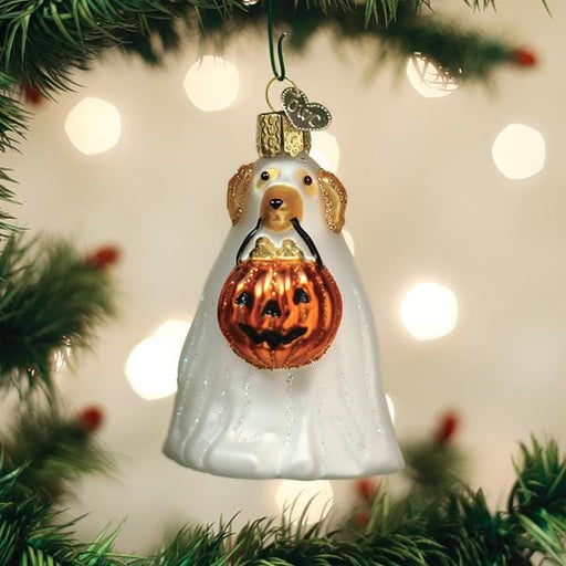 Old World Christmas Trick-or-treat Pooch Ornament